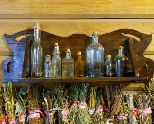 bottles and dried herbs scaled